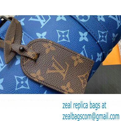 Louis Vuitton Monogram Canvas Keepall Bandouliere 25 Bag M46803 Atlantic Blue 2023