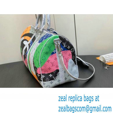 Louis Vuitton Monogram Canvas Keepall Bandouliere 45 Bag M23160 Multicolor 2023
