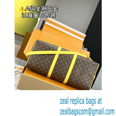 Louis Vuitton Monogram Canvas Keepall Bandouliere 50 Bag M46771 Yellow 2024