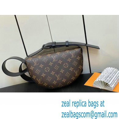 Louis Vuitton Monogram Canvas LV Moon Crossbody Bag M23835 Brown 2023 - Click Image to Close