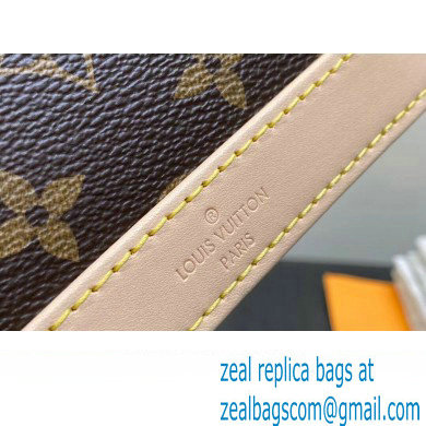 Louis Vuitton Monogram Canvas Nano Alma Bag M82717 Brown 2023