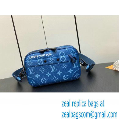 Louis Vuitton Monogram Canvas Nano Alpha Bag M82801 Atlantic Blue 2023 - Click Image to Close