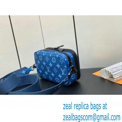 Louis Vuitton Monogram Canvas Nano Alpha Bag M82801 Atlantic Blue 2023 - Click Image to Close