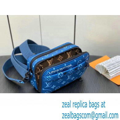 Louis Vuitton Monogram Canvas Nano Alpha Bag M82801 Atlantic Blue 2023 - Click Image to Close