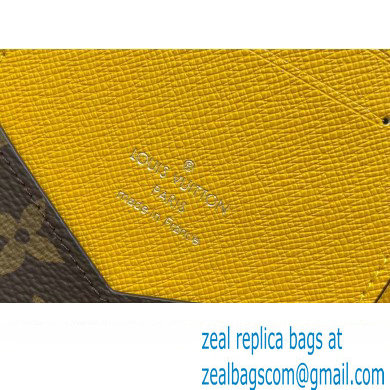 Louis Vuitton Monogram Canvas Passport Cover M82864 Yellow 2024 - Click Image to Close