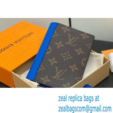 Louis Vuitton Monogram Canvas Passport Cover M82865 Blue 2024 - Click Image to Close