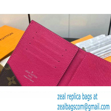 Louis Vuitton Monogram Canvas Passport Cover M82866 Fuchsia 2024 - Click Image to Close