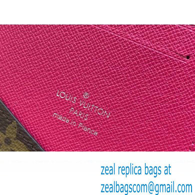 Louis Vuitton Monogram Canvas Passport Cover M82866 Fuchsia 2024