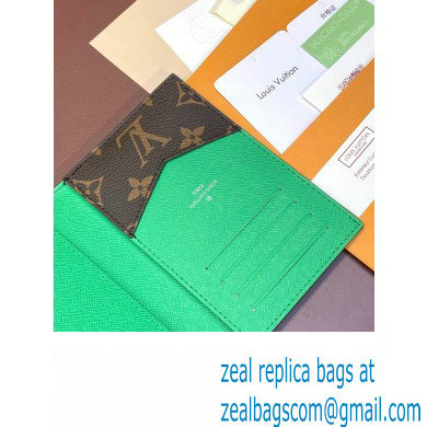 Louis Vuitton Monogram Canvas Passport Cover M82867 Green 2024 - Click Image to Close