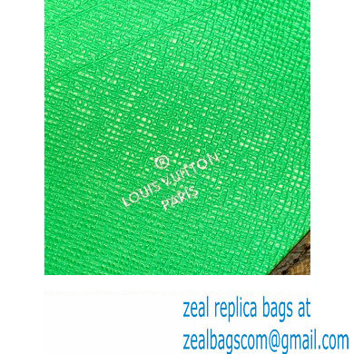 Louis Vuitton Monogram Canvas Passport Cover M82867 Green 2024