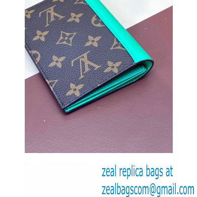 Louis Vuitton Monogram Canvas Passport Cover M82867 Green 2024