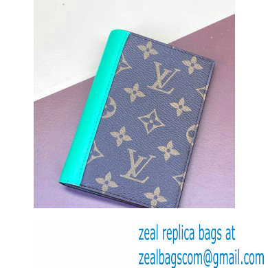 Louis Vuitton Monogram Canvas Passport Cover M82867 Green 2024