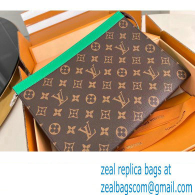 Louis Vuitton Monogram Canvas Pochette Voyage MM Bag M82854 Green 2024 - Click Image to Close