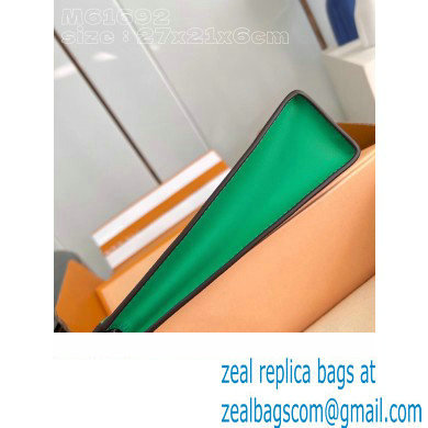 Louis Vuitton Monogram Canvas Pochette Voyage MM Bag M82854 Green 2024