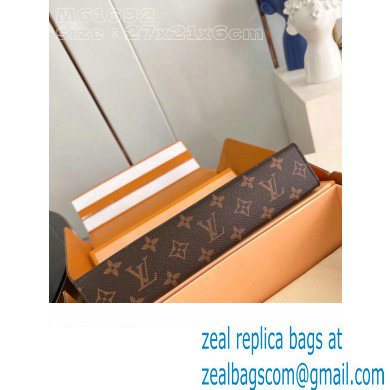 Louis Vuitton Monogram Canvas Pochette Voyage MM Bag M82855 Orange 2024