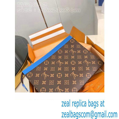 Louis Vuitton Monogram Canvas Pochette Voyage MM Bag M82856 Blue 2024 - Click Image to Close