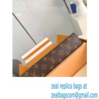 Louis Vuitton Monogram Canvas Pochette Voyage MM Bag M82856 Blue 2024 - Click Image to Close