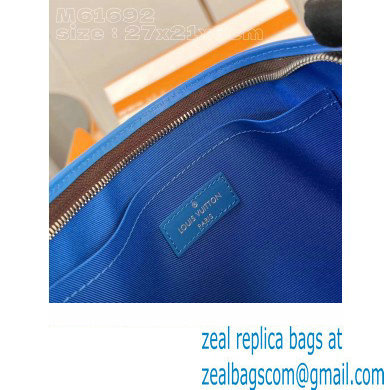 Louis Vuitton Monogram Canvas Pochette Voyage MM Bag M82856 Blue 2024 - Click Image to Close