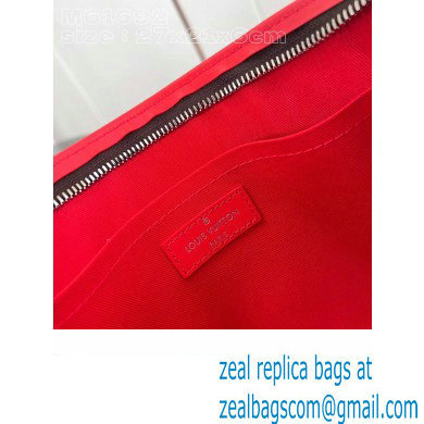 Louis Vuitton Monogram Canvas Pochette Voyage MM Bag M82857 Red 2024 - Click Image to Close