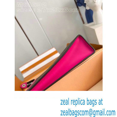 Louis Vuitton Monogram Canvas Pochette Voyage MM Bag M82858 Fuchsia 2024