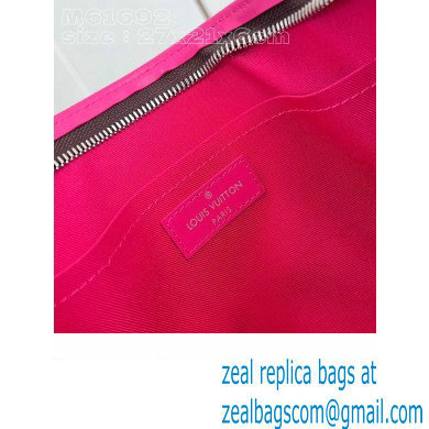 Louis Vuitton Monogram Canvas Pochette Voyage MM Bag M82858 Fuchsia 2024 - Click Image to Close