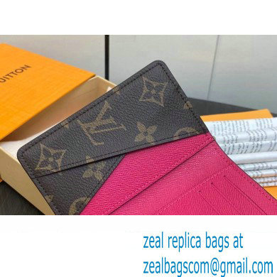 Louis Vuitton Monogram Canvas Pocket Organizer Wallet Fuchsia 2024 - Click Image to Close