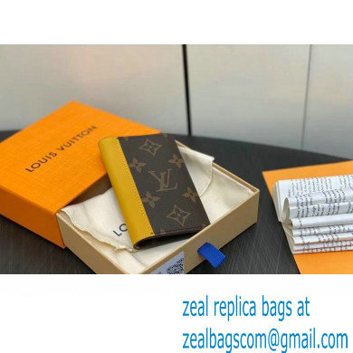 Louis Vuitton Monogram Canvas Pocket Organizer Wallet M82955 Yellow 2024 - Click Image to Close