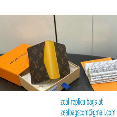 Louis Vuitton Monogram Canvas Pocket Organizer Wallet M82955 Yellow 2024 - Click Image to Close