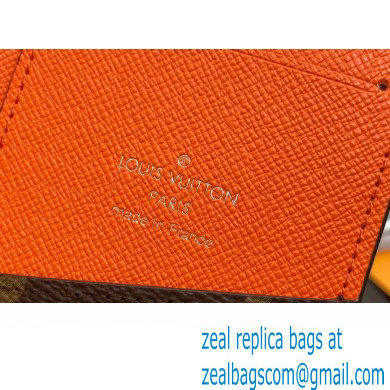 Louis Vuitton Monogram Canvas Pocket Organizer Wallet Orange 2024 - Click Image to Close