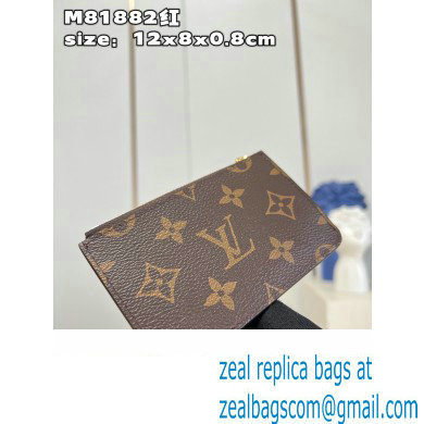 Louis Vuitton Monogram Canvas Romy Card Holder M81881 Red