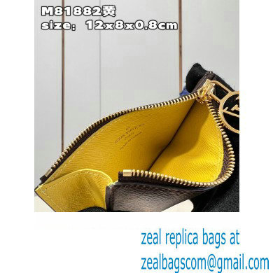 Louis Vuitton Monogram Canvas Romy Card Holder M81882 Yellow