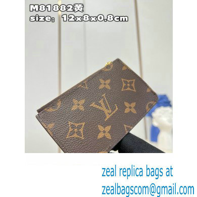 Louis Vuitton Monogram Canvas Romy Card Holder M81882 Yellow - Click Image to Close