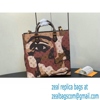 Louis Vuitton Monogram Canvas Sac Plat NV Bag M46679 Brown 2023 - Click Image to Close