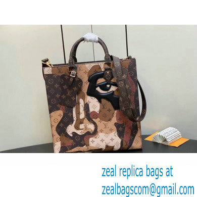 Louis Vuitton Monogram Canvas Sac Plat NV Bag M46679 Brown 2023 - Click Image to Close