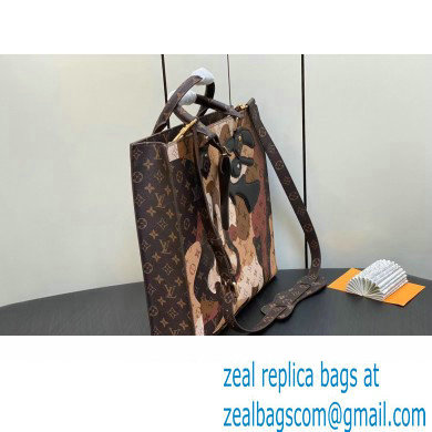 Louis Vuitton Monogram Canvas Sac Plat NV Bag M46679 Brown 2023