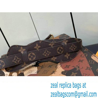 Louis Vuitton Monogram Canvas Sac Plat NV Bag M46679 Brown 2023 - Click Image to Close