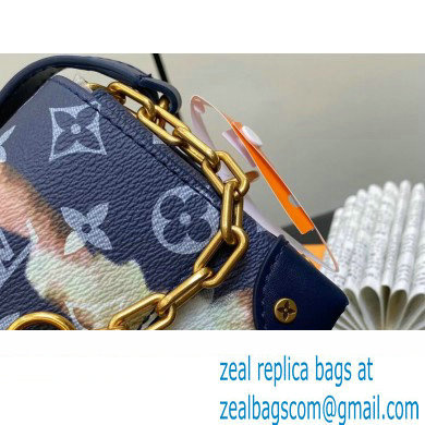Louis Vuitton Monogram Canvas Steamer Messenger Bag M82900 Blue 2023 - Click Image to Close