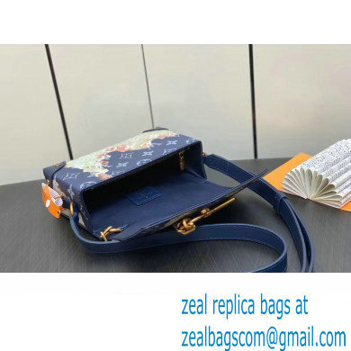 Louis Vuitton Monogram Canvas Steamer Messenger Bag M82900 Blue 2023
