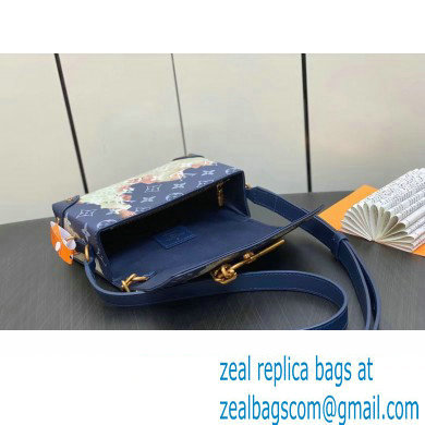 Louis Vuitton Monogram Canvas Steamer Messenger Bag M82900 Blue 2023 - Click Image to Close