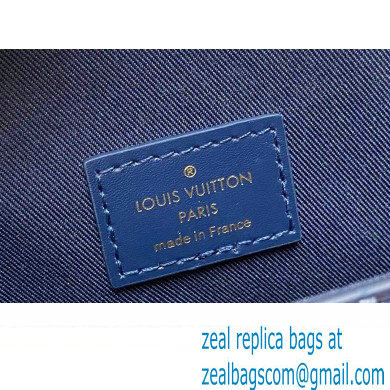 Louis Vuitton Monogram Canvas Steamer Messenger Bag M82900 Blue 2023
