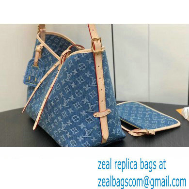 Louis Vuitton Monogram Denim Carry All Bag M46855 2024