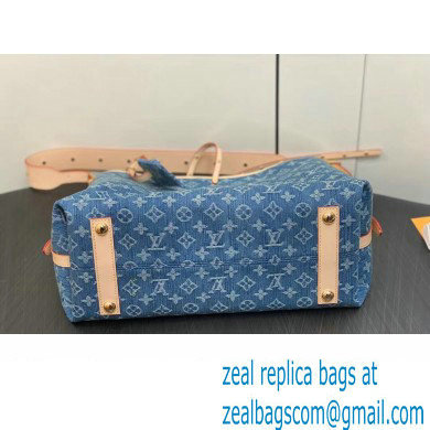 Louis Vuitton Monogram Denim Carry All Bag M46855 2024
