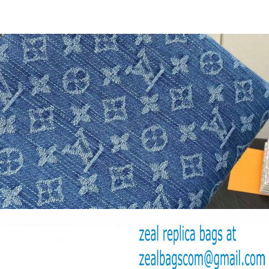 Louis Vuitton Monogram Denim Coussin PM Bag M24564 Blue New LV Remix 2024