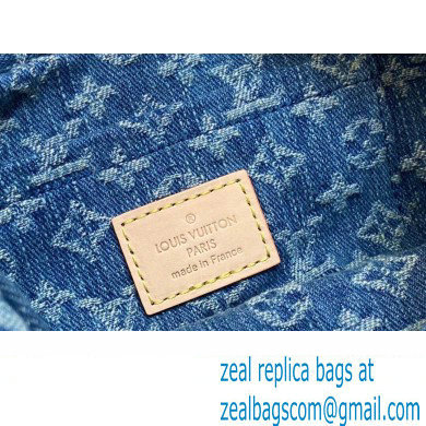 Louis Vuitton Monogram Denim Croissant MM Bag M46856 2024 - Click Image to Close