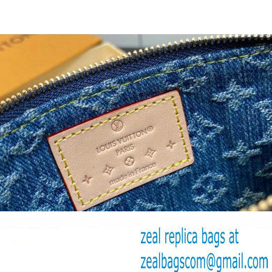 Louis Vuitton Monogram Denim Mini Pochette Accessoires M82960 Blue 2024