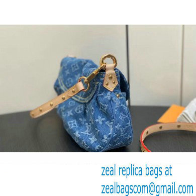 Louis Vuitton Monogram Denim Sunset Bag M46829 Blue New LV Remix 2024 - Click Image to Close