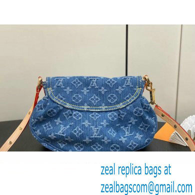 Louis Vuitton Monogram Denim Sunset Bag M46829 Blue New LV Remix 2024 - Click Image to Close