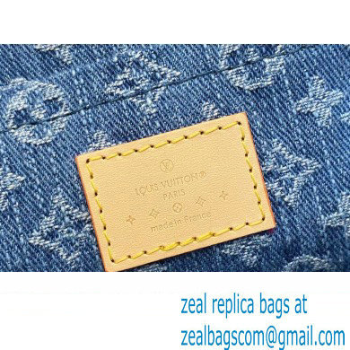 Louis Vuitton Monogram Denim Sunset Bag M46829 Blue New LV Remix 2024 - Click Image to Close