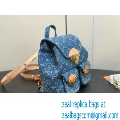 Louis Vuitton Monogram Denim Venice Backpack Bag M46836 2024