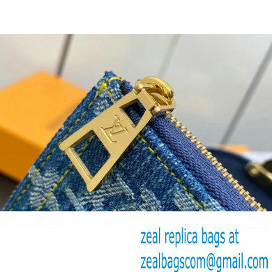 Louis Vuitton Monogram Denim Victorine Wallet M82959 Blue 2024 - Click Image to Close